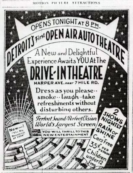 East Side Drive-In Theatre - AD - PHOTO FROM RG